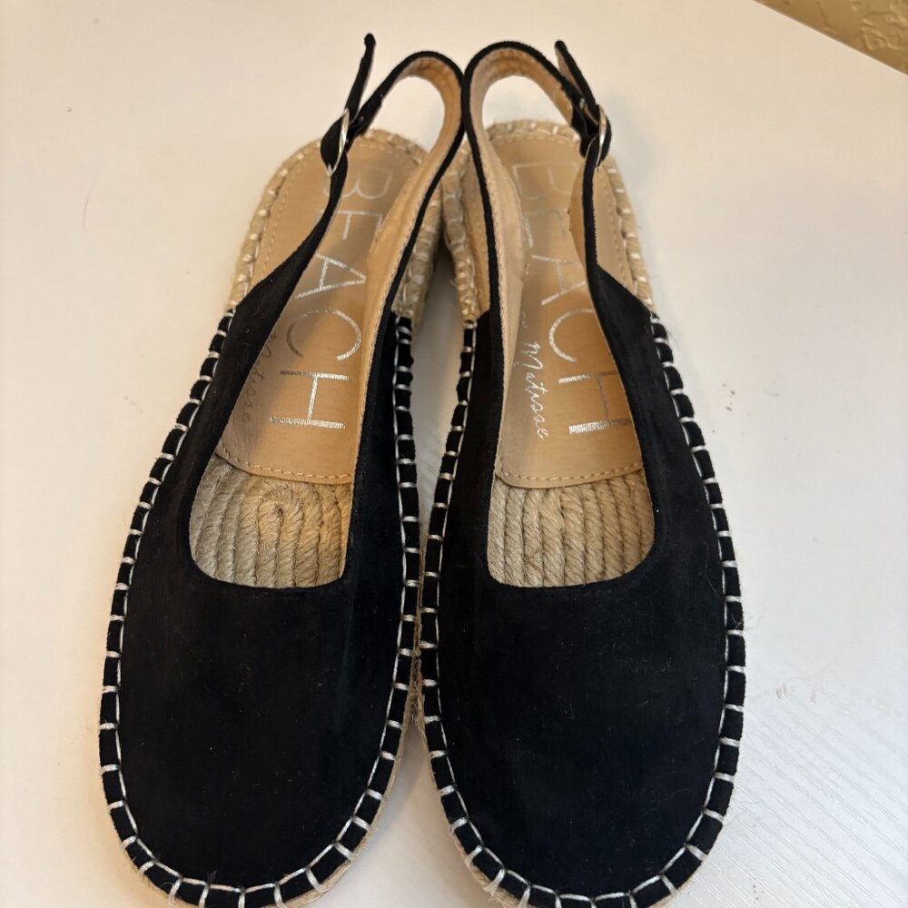 Beach by Matisse - Black Espadrilles Size 8